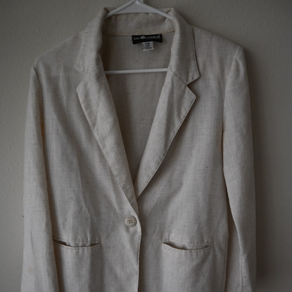 Cream Blazer